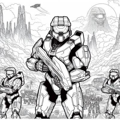 Ourcoloringpage Halo 61