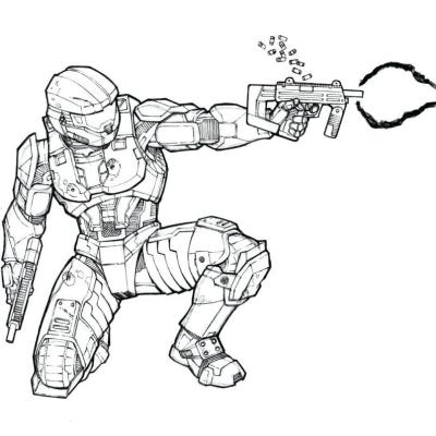 Ourcoloringpage Halo 9