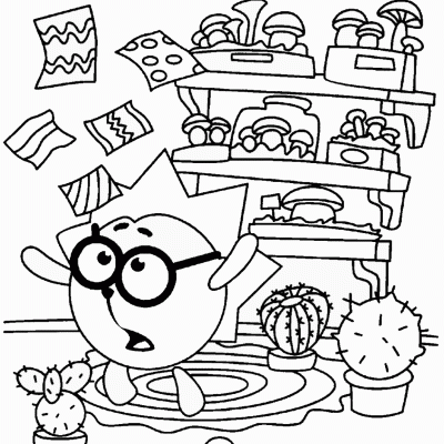 Ourcoloringpage Kikoriki 8