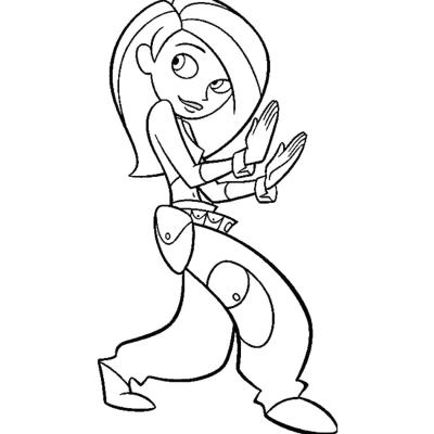 Ourcoloringpage Kim Possible 19