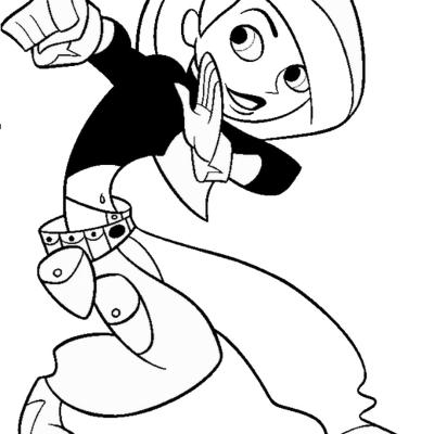 Ourcoloringpage Kim Possible 1