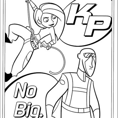 Ourcoloringpage Kim Possible 5