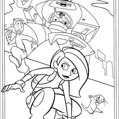 Ourcoloringpage Kim Possible 7