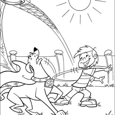 Ourcoloringpage Krypto The Superdog 10