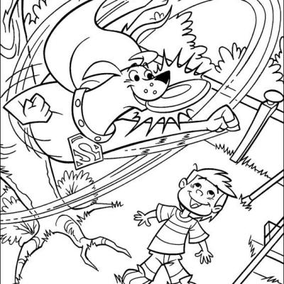 Ourcoloringpage Krypto The Superdog 11