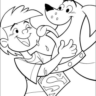 Ourcoloringpage Krypto The Superdog 13