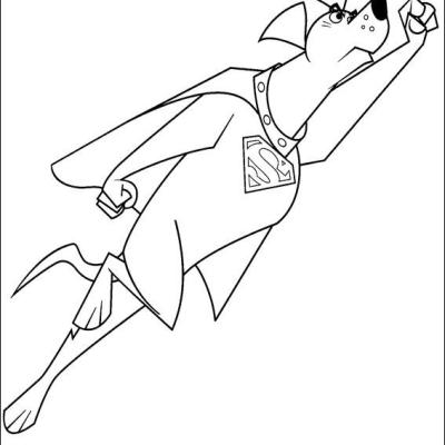Ourcoloringpage Krypto The Superdog 16