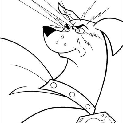 Ourcoloringpage Krypto The Superdog 17