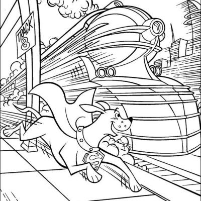 Ourcoloringpage Krypto The Superdog 18