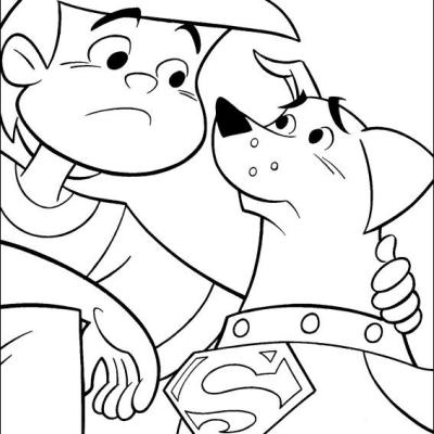 Ourcoloringpage Krypto The Superdog 20