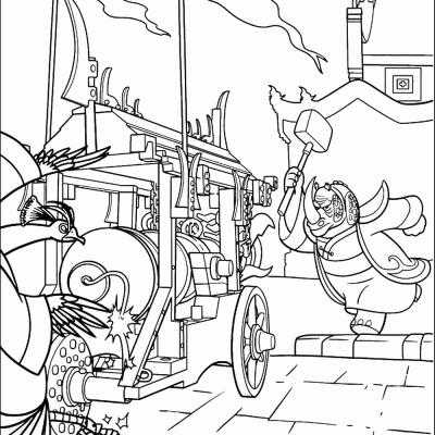 Ourcoloringpage Kung Fu Panda 12