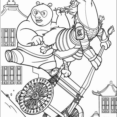 Ourcoloringpage Kung Fu Panda 18