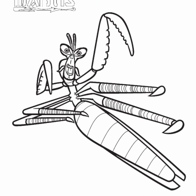 Ourcoloringpage Kung Fu Panda 1