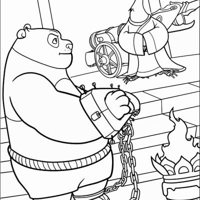 Ourcoloringpage Kung Fu Panda 20