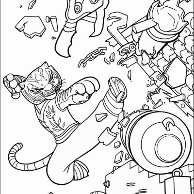 Ourcoloringpage Kung Fu Panda 22