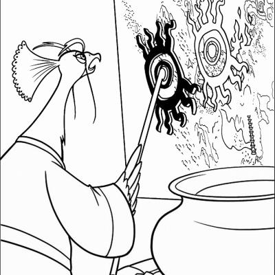 Ourcoloringpage Kung Fu Panda 23
