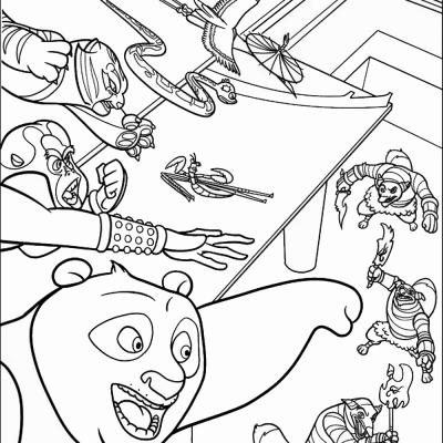 Ourcoloringpage Kung Fu Panda 26