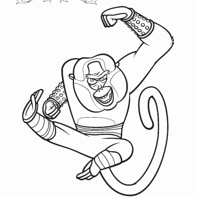 Ourcoloringpage Kung Fu Panda 32