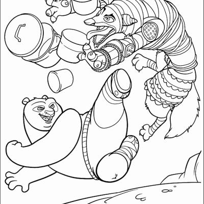 Ourcoloringpage Kung Fu Panda 36