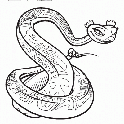 Ourcoloringpage Kung Fu Panda 4