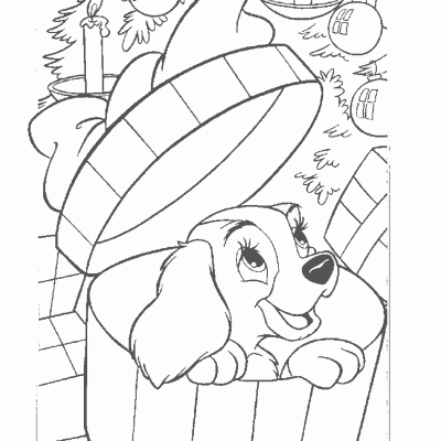Ourcoloringpage Lady And The Tramp 13
