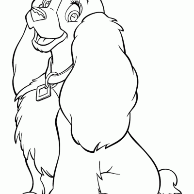 Ourcoloringpage Lady And The Tramp 14