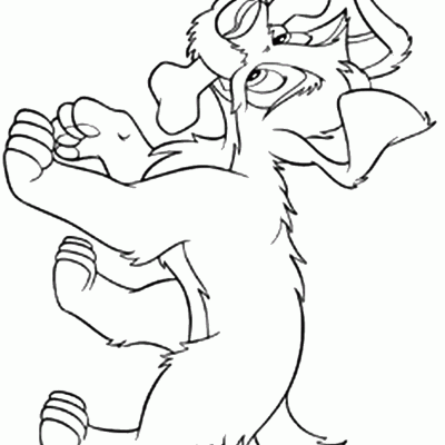 Ourcoloringpage Lady And The Tramp 19