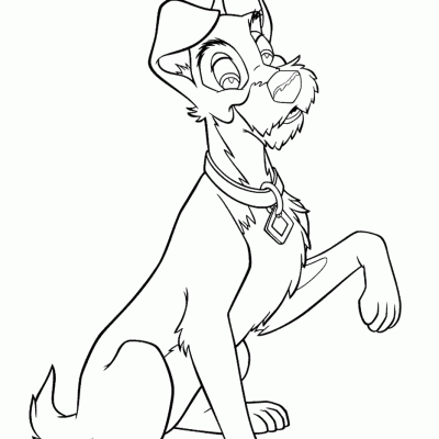 Ourcoloringpage Lady And The Tramp 20
