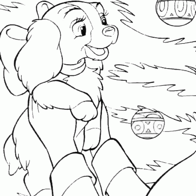Ourcoloringpage Lady And The Tramp 21