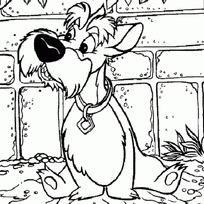 Ourcoloringpage Lady And The Tramp 35