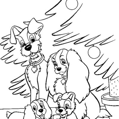 Ourcoloringpage Lady And The Tramp 4