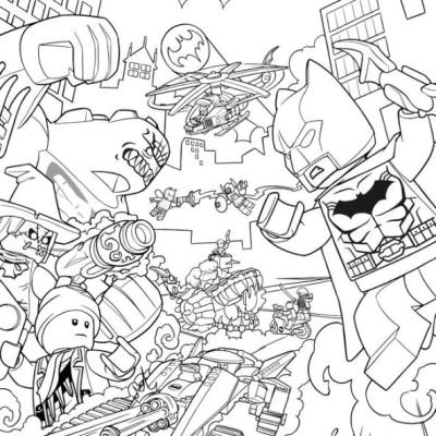 Ourcoloringpage Lego Batman Movie 13