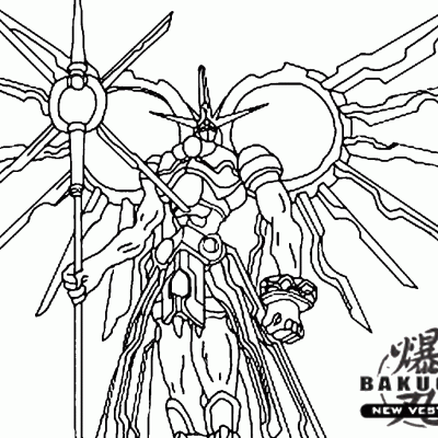 Ourcoloringpage Bakugan 12