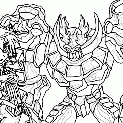 Ourcoloringpage Bakugan 13