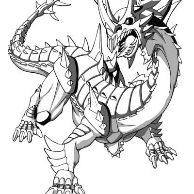 Ourcoloringpage Bakugan 2