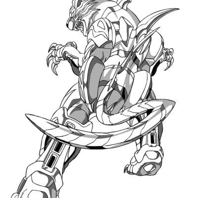 Ourcoloringpage Bakugan 3