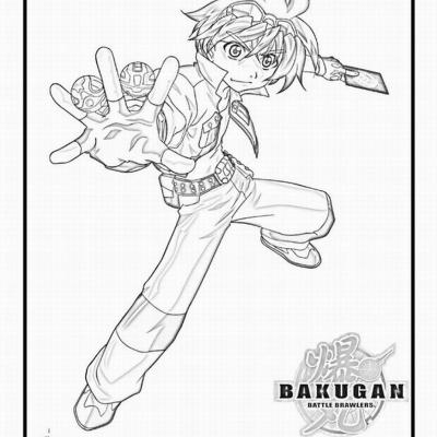 Ourcoloringpage Bakugan 5