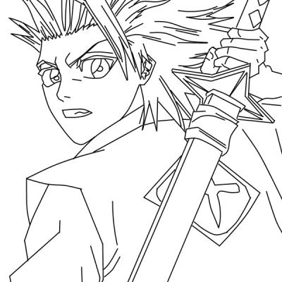 Bleach Coloring Pages - Unleash the Power of Colors with Exciting Bleach Characters!