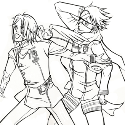 Ourcoloringpage D.gray Man 2