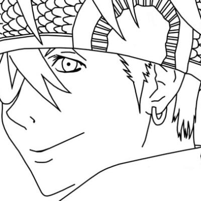 Ourcoloringpage D.gray Man 4