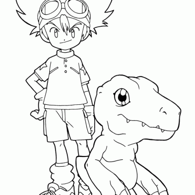 Ourcoloringpage Digimon 10