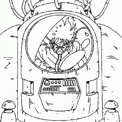 Ourcoloringpage Dragon Ball Z 10