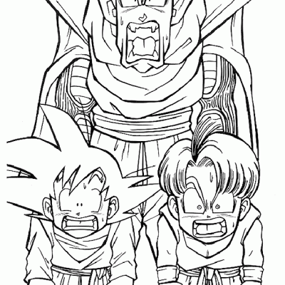 Ourcoloringpage Dragon Ball Z 12