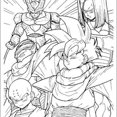 Ourcoloringpage Dragon Ball Z 25