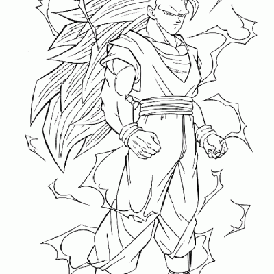 Ourcoloringpage Dragon Ball Z 2