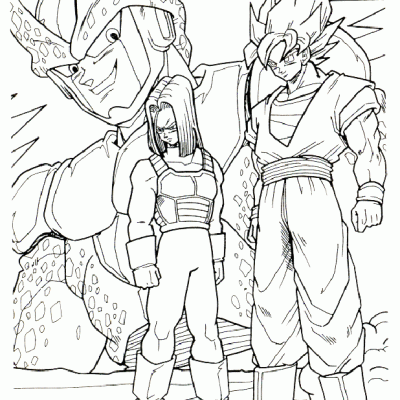 Ourcoloringpage Dragon Ball Z 45