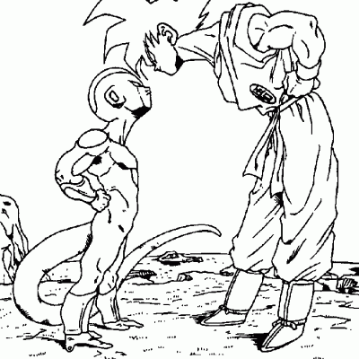 Ourcoloringpage Dragon Ball Z 48