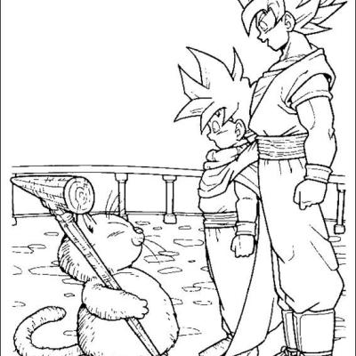 Ourcoloringpage Dragon Ball Z 50