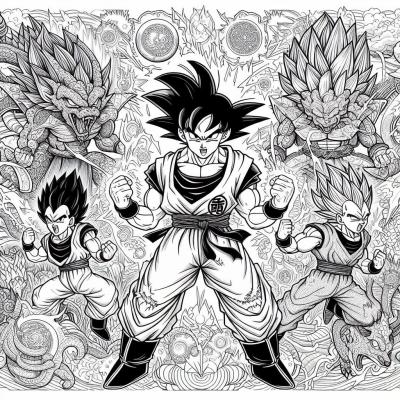 Ourcoloringpage Dragon Ball Z 62