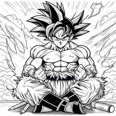 Ourcoloringpage Dragon Ball Z 64